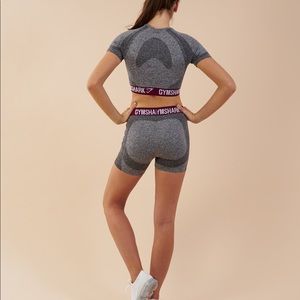 Gymshark flex shorts in plum